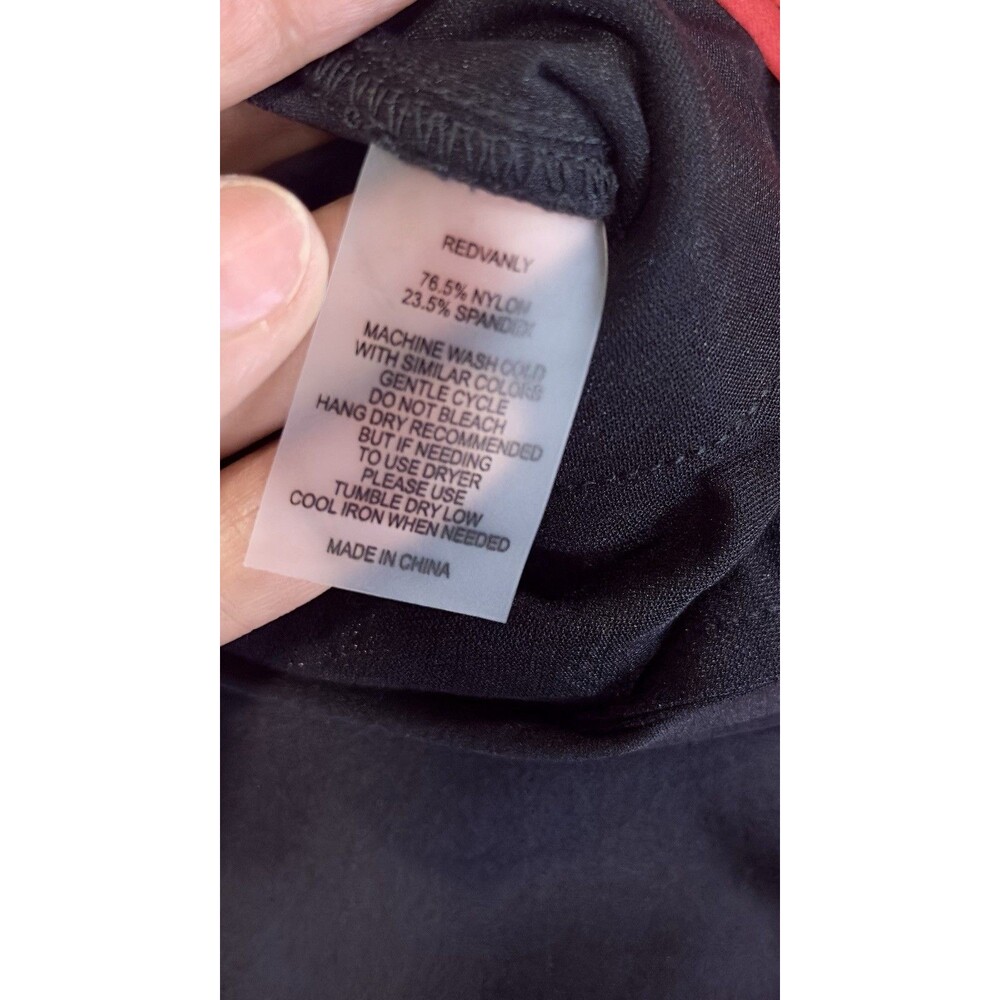 Redvanly Bradley Pull-On Trouser Men L Tuxedo Black Golf 4-Way Stretch NWT $160 - Picture 12 of 12